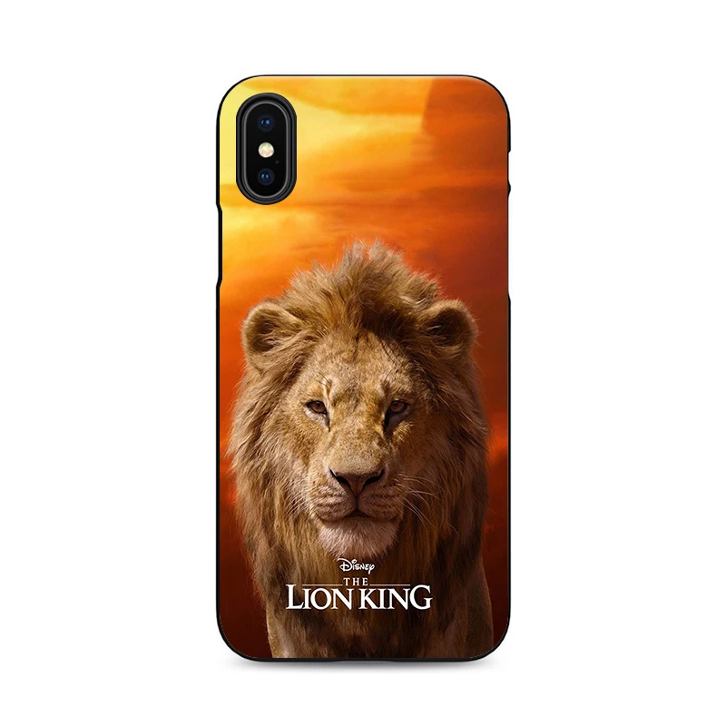 Lion king мягкий силиконовый черный чехол для телефонов Чехол для iPhone X XR XS MAX 6 7 8 plus 5 5S 6s se для Apple 10 лучший корпус - Цвет: 5904