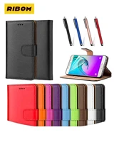 ribom phone case for samsung a52s 5g a22 a21s flip leather wallet magnetic stand cover