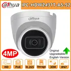 Оригинальная IP-камера Dahua, 4 МП,  PoE IR 30M, IPC-HDW2431T-AS-S2 H.265 IP67 IK10, купольная камера, встроенный микрофон