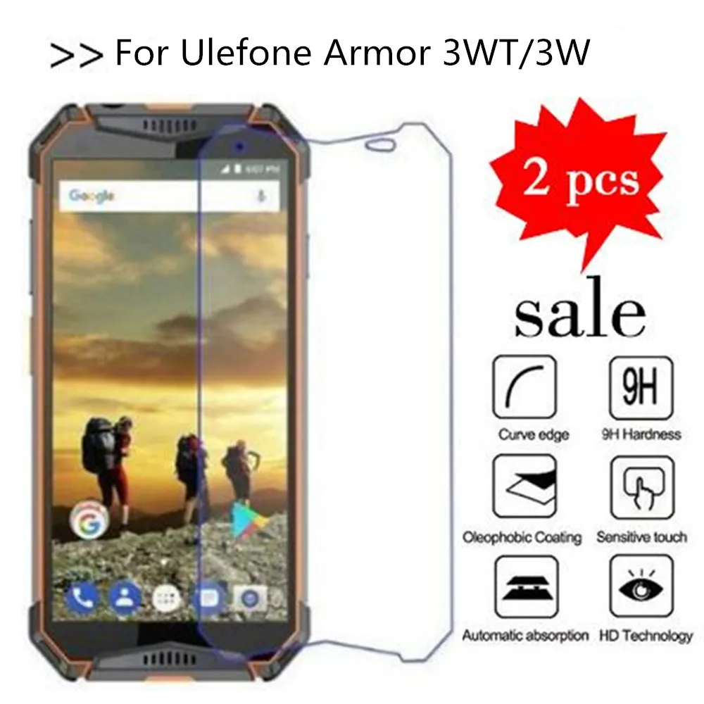 Стекло для Ulefone Armor 3 Вт 2 шт. защита экрана закаленное стекло 3WT 5 7 дюйма защитная