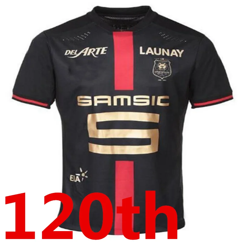 

Rennes 120th commemorative football shirt 2021 2022 Stade Rennais jersey red and white sports training suit