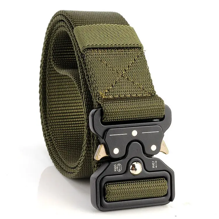 

Tactical Belt Men 1000D Nylon SWAT Combat Military Equipment Metal Buckle Knock Off Belts US Army Soldier Waist Belt