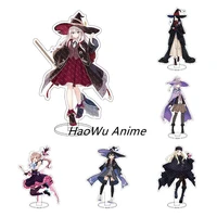 the witchs journey cute anime figure ilyina acrylic double sided standing sign model plate desk decor toys give to girls gift