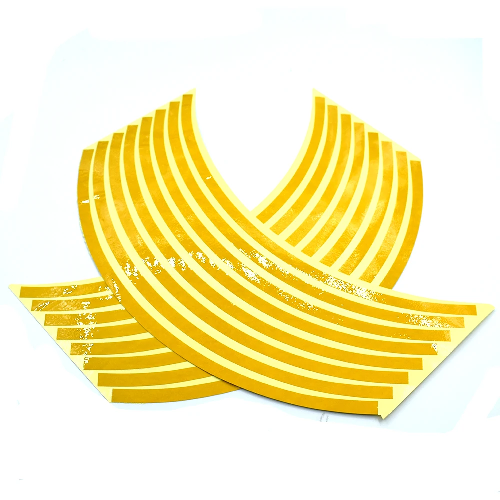 Мотоцикл Стиль Ступица колеса шины Светоотражающая наклейка на машину