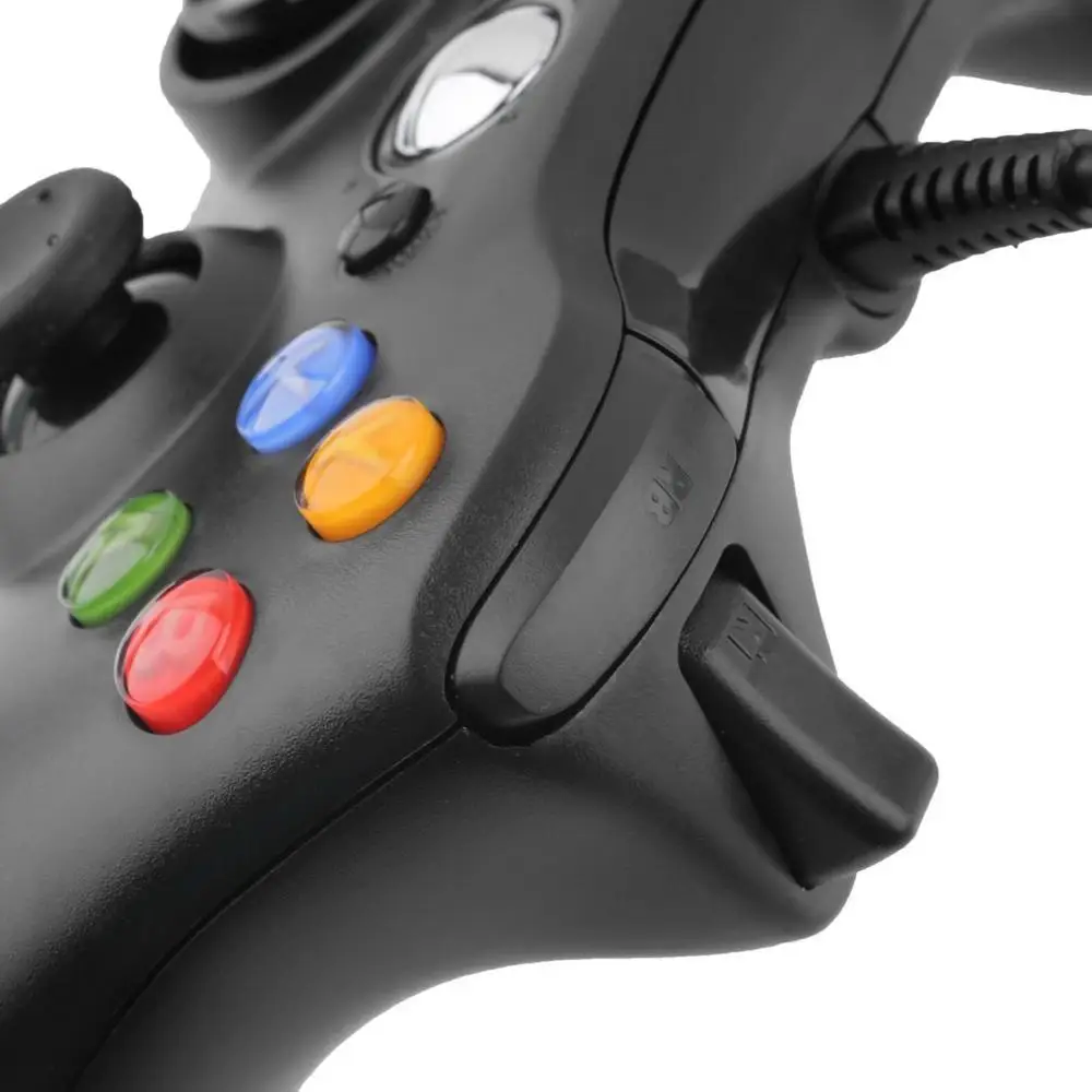 USB проводной геймпад для Xbox 360/тонкий контроллер Windows 7/8/10 Microsoft PC Поддержка паровой