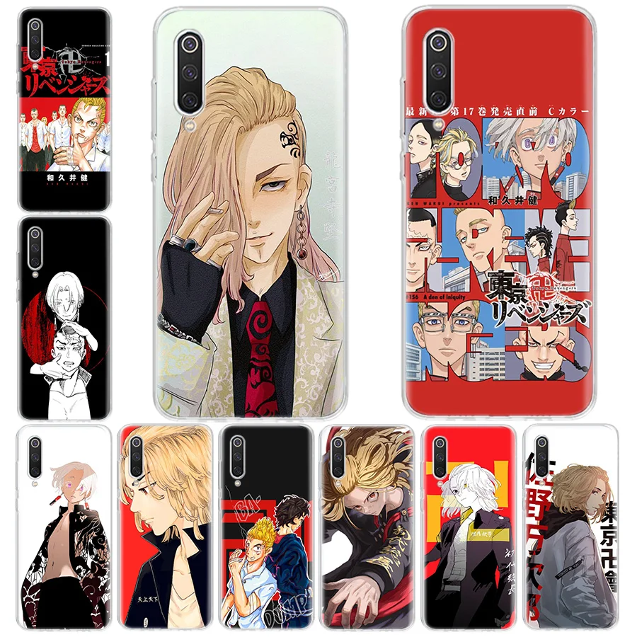 

Anime Tokyo Revengers Mikey Phone Case For Xiaomi Redmi Note 11S 11T 11E Pro 11 10S 10 9S 9T 9 8T 8 7 6 5 Pro 4 4X Coque Soft Fu