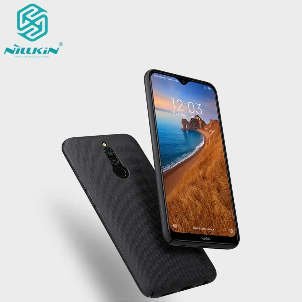 Чехол Nillkin для Xiaomi Redmi 8 матовая жесткая задняя крышка из поликарбоната с
