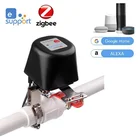 Умный газовый водяной клапан EWelink, автоматическое управление для умного дома, работает с Alexa Google Home, с голосовым управлением