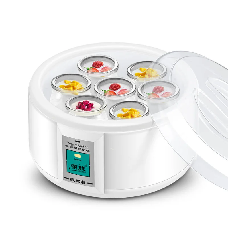 

Yogurt Makers Machines With Jars Glasses Cups Fermenter Electric Kitchen Appliances And Household Accessories Natto Maker 1.5L