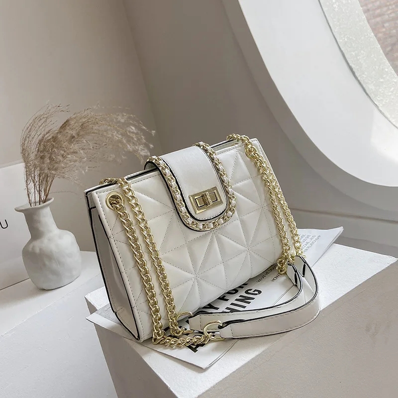 

Модные женские сумки через плечо для женщин, роскошные дизайнерские кожаные сумки-тоуты, модные сумки через плечо с цепочкой, Высококачеств...