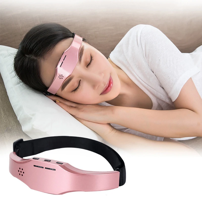 Электрический массажер для головы Sleep Monitor облегчение мигрени бессонница терапии
