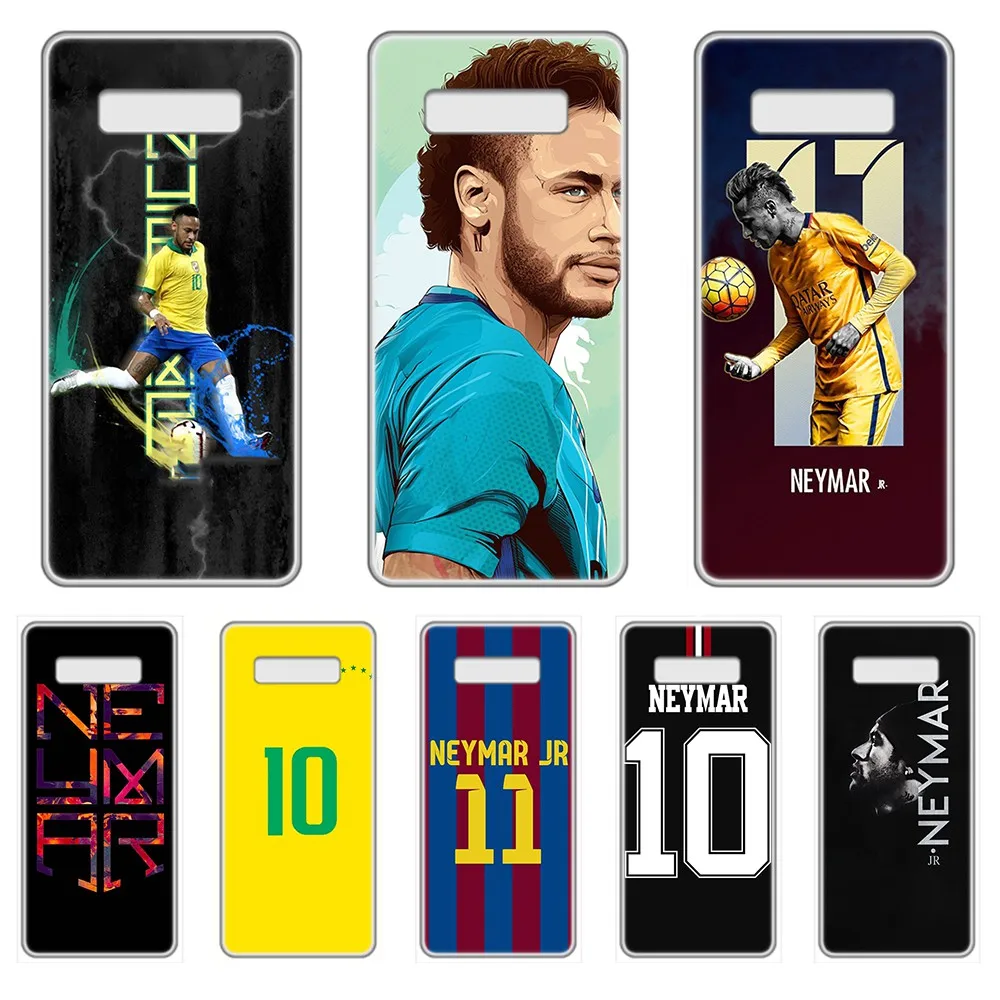Прозрачный чехол Neymar для телефона SamSung Galaxy S 7 8 9 10 11 20 a 20e 50 51 70 71 Plus Edge Ultra | Мобильные