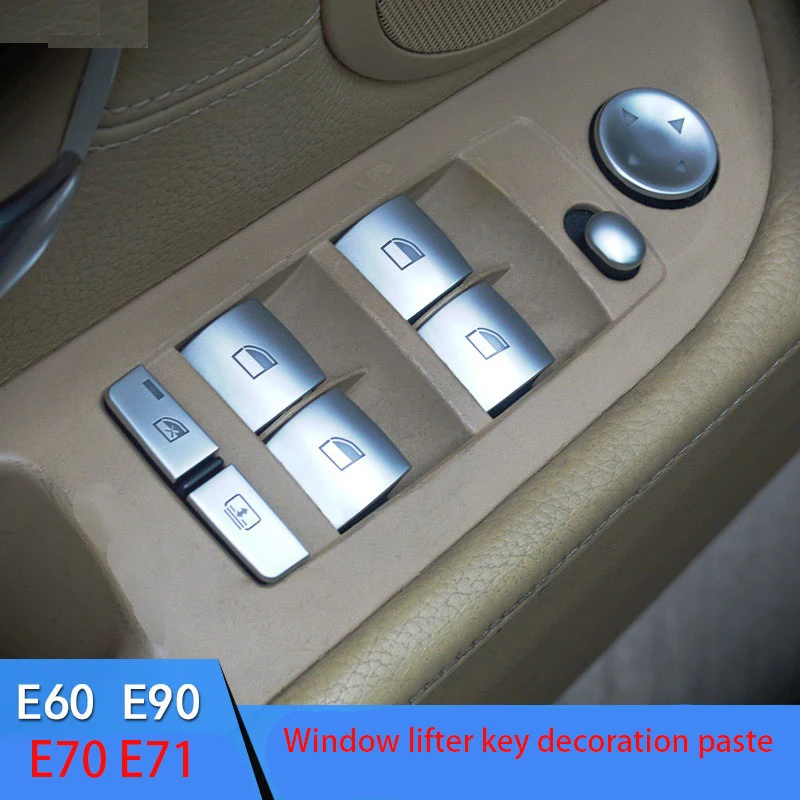 

Наклейка для кнопки стеклоподъемника BMW 5 Series E60 3 Series E90 X5 X6 E70 E71