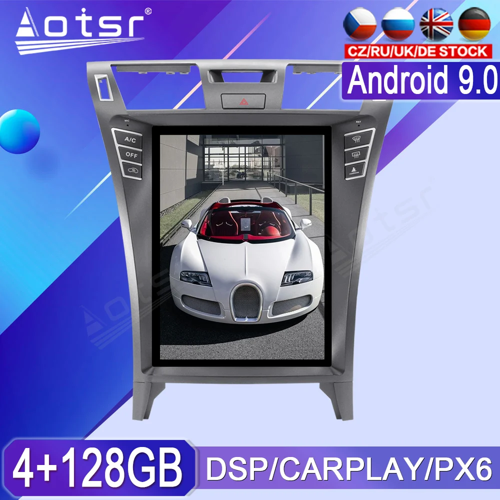 

For Lexus LS460 LS600H Android Tape Radio Recorder 2006 - 2012 Car Multimedia Player Stereo PX6 Head Unit Tesla GPS Navi No 2din