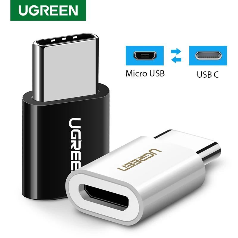 Ugreen USB Type C OTG адаптер Micro для Type-C зарядный кабель конвертер Xiaomi mi 9 Huawei P30 - купить по