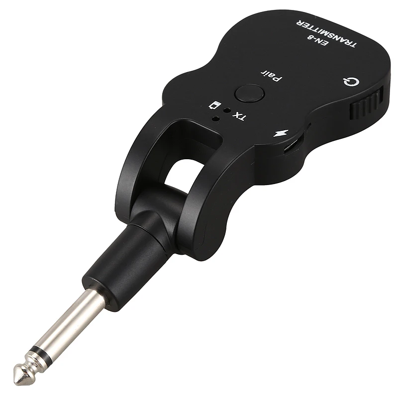 uhf wireless audio transmitter empfänger system usb aufladbare für elektrische gitarre bass musical instrument free global shipping