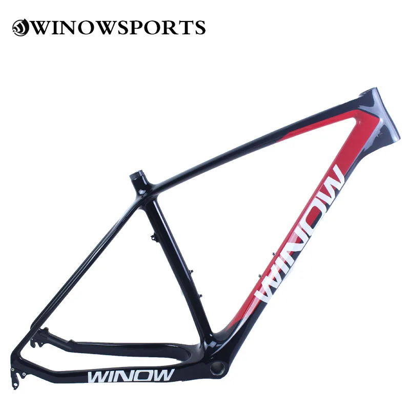 

2020 winowsports 26ER 16/18/20" carbon fat bike frame 1-1/8" to 1-1/2" carbon snow bike frame Customizable paint carbon bicycle