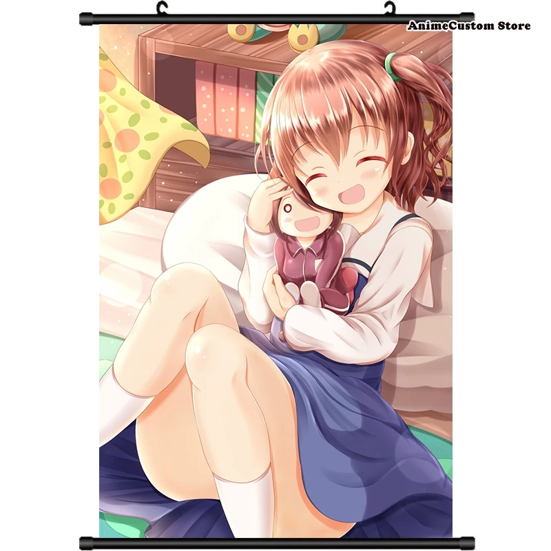 Аниме Watashi ni Tenshi ga Maiorita! Витка на стену в стиле фотографий украшение для дома -