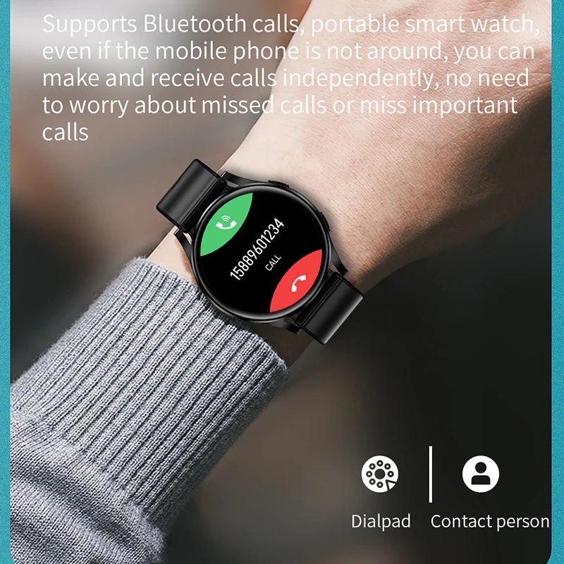 2021new smart watch men women full touch screen bluetooth call heart rate monitor sport smartwatch men for samsung android phone free global shipping