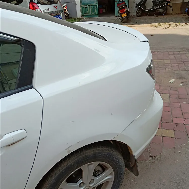 Спойлер для Mazda 3 спортивный спойлер из АБС-пластика заднего крыла автомобиля 2006