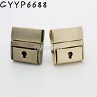1-5 комплектов, 2 цвета, 32x30 мм, новый продукт, металлический прямоугольник, замок для ключей, замок, женские сумки на плечо, закрытые кошельки, запчасти