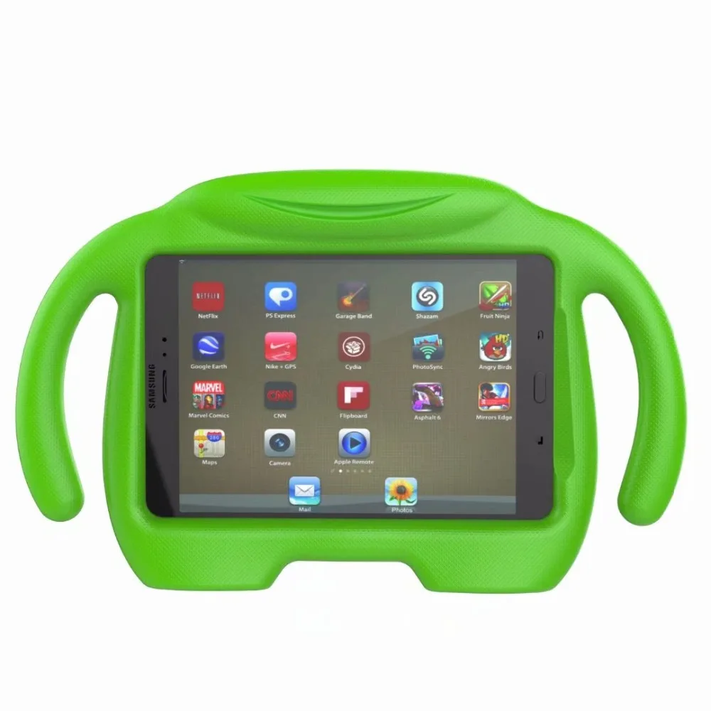 Детское безопасное пенное покрытие EVA для Samsung Galaxy Tab A 8,0 SM T350 T355 P350 P355 " чехол для планшета силиконовый чехол+ ручка