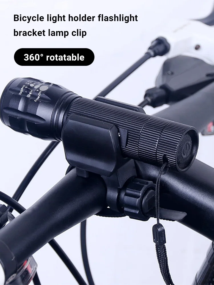 

Bicycle Light Holder Bike Lantern Bracket Flashlight Torch Mount Clamp