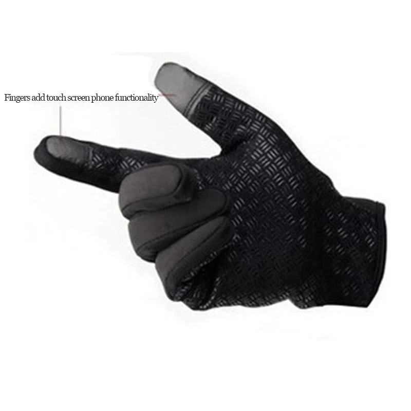 Велосипедные перчатки зимние спортивные ветрозащитные мужские и женские