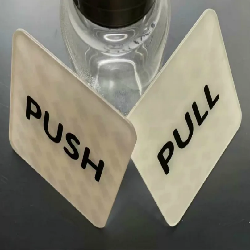 10*10 см акриловый номер для офиса гостиницы дома толкаемой двери вывеска