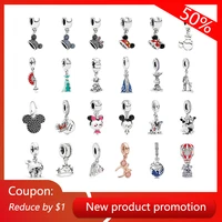 fashion gifts diy beads original charms 925 silver colour the mouse hat bracelet pendants jewelry