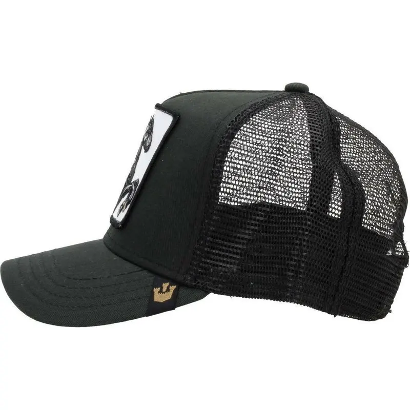 Сетчатая Кепка с фирменным рисунком бейсболка изображением животных акулы тигра