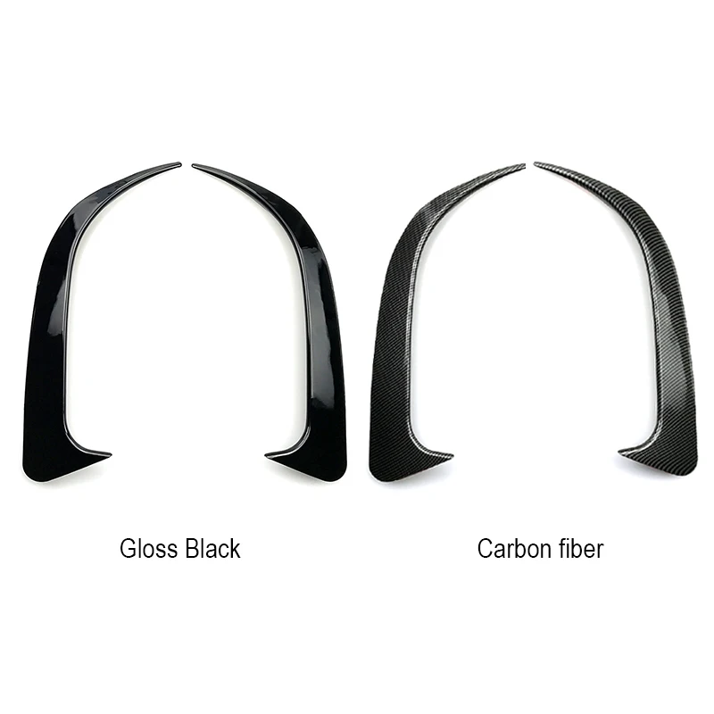 

2pcs Car Rear Bumper Spoiler Air Vent Cover Trim Replacement Parts for Mercedes-Benz CLA C117 W117 CLA200 220 260 2013-2019