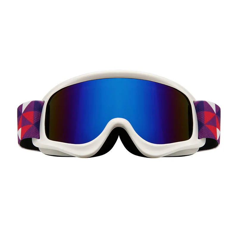 Детские противотуманные лыжные очки с двойными линзами детские зимние