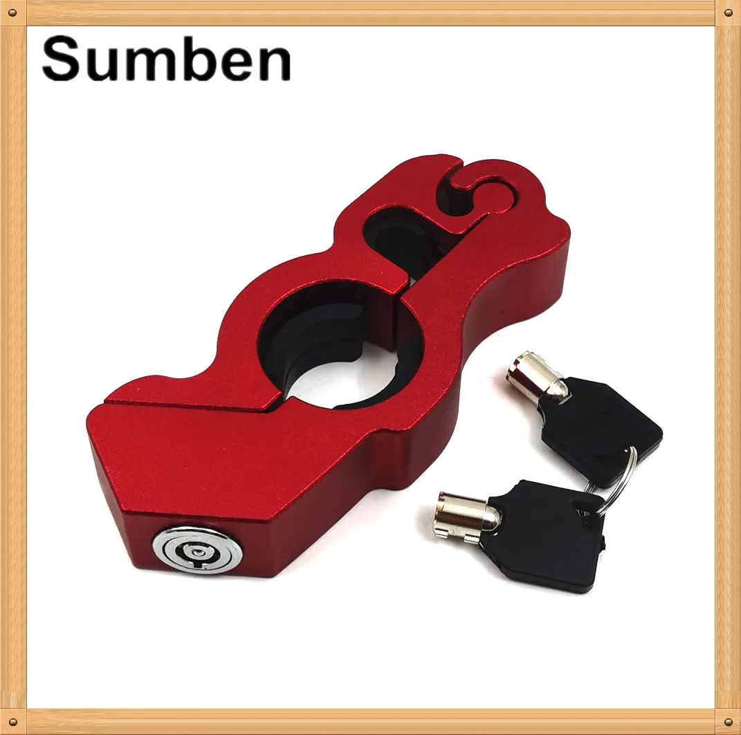 Замок на руль мотоцикла для скутера квадроцикла тормоза обеспечение