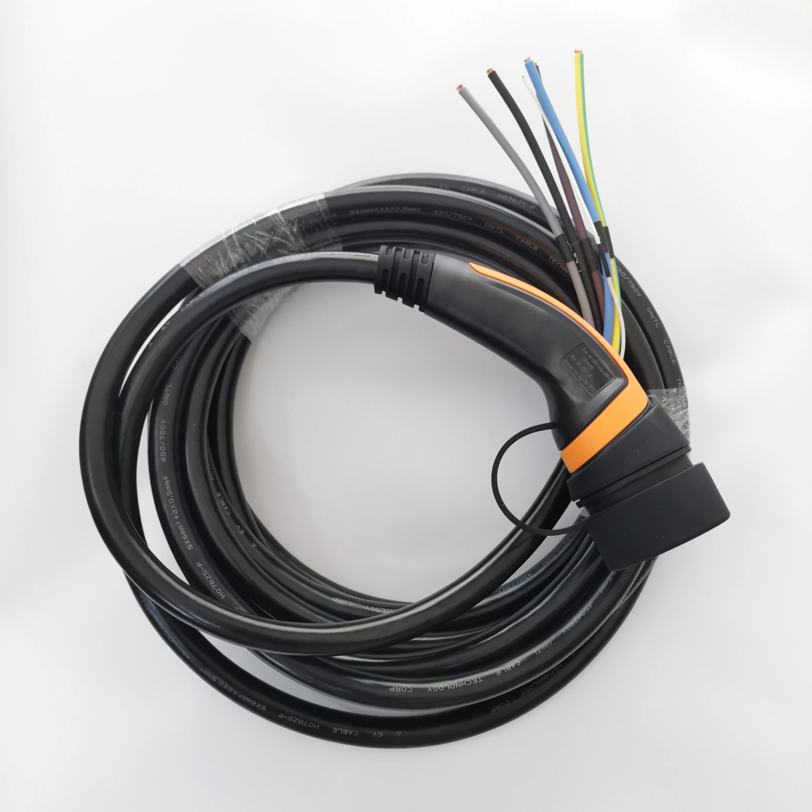 16A 32A for EV сбоку IEC62196-2 Тип 2 Европейский стандарт розетка IEC Женский сетевой разъем