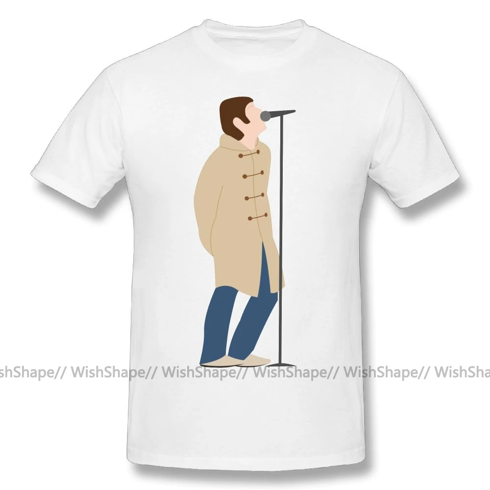 Футболка группы Oasis Liam Gallagher You're My Wonderwall, Мужская футболка с мультяшным принтом, графические футболки размера плюс 4XL 5XL