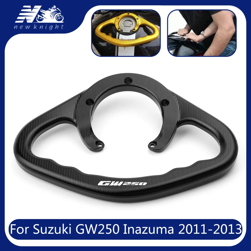 

Для Suzuki GW250 Inazuma 2011-2013 мотоцикл Алюминий пассажирских рукоятки рукоятка бак адвокатское сословие Самосхвата ручки аксессуары для подлокотн...