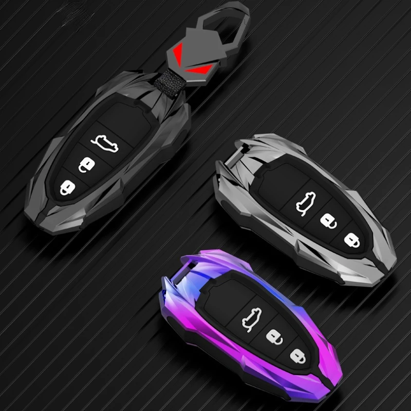 Защитный чехол из цинкового сплава и силикона для Hyundai Tucson NX4 2021 2022