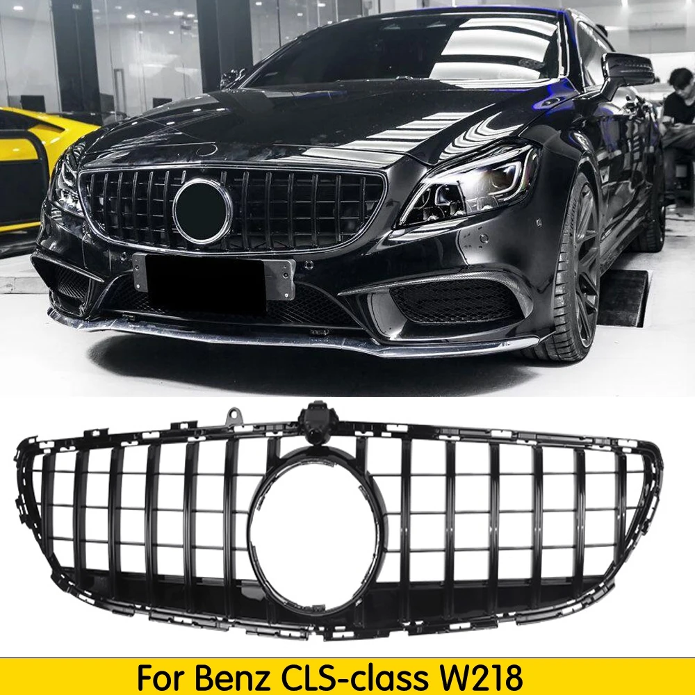 Подходит для Mercedes Benz CLS класс W218 GT R GTR решетка 2015 17 без эмблемы|Гоночные решетки| |