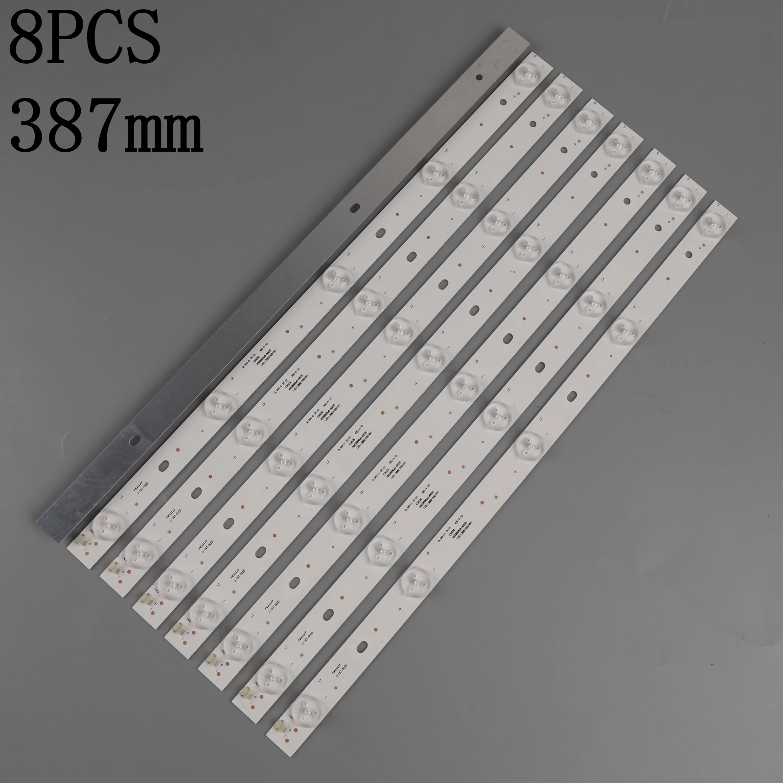 New 40 PCS/lot 5LED 387mm LED backlight strip for Philco PH40R86 400S8605X8-B0040 E34036 40S-4-10 1.00.1.388015S01R V1