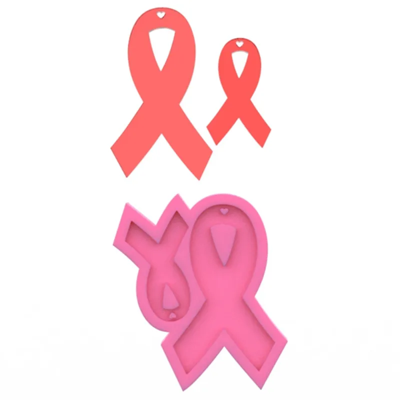 Супер глянцевый бант силиконовая форма брелки для ключей глина DIY Изготовление