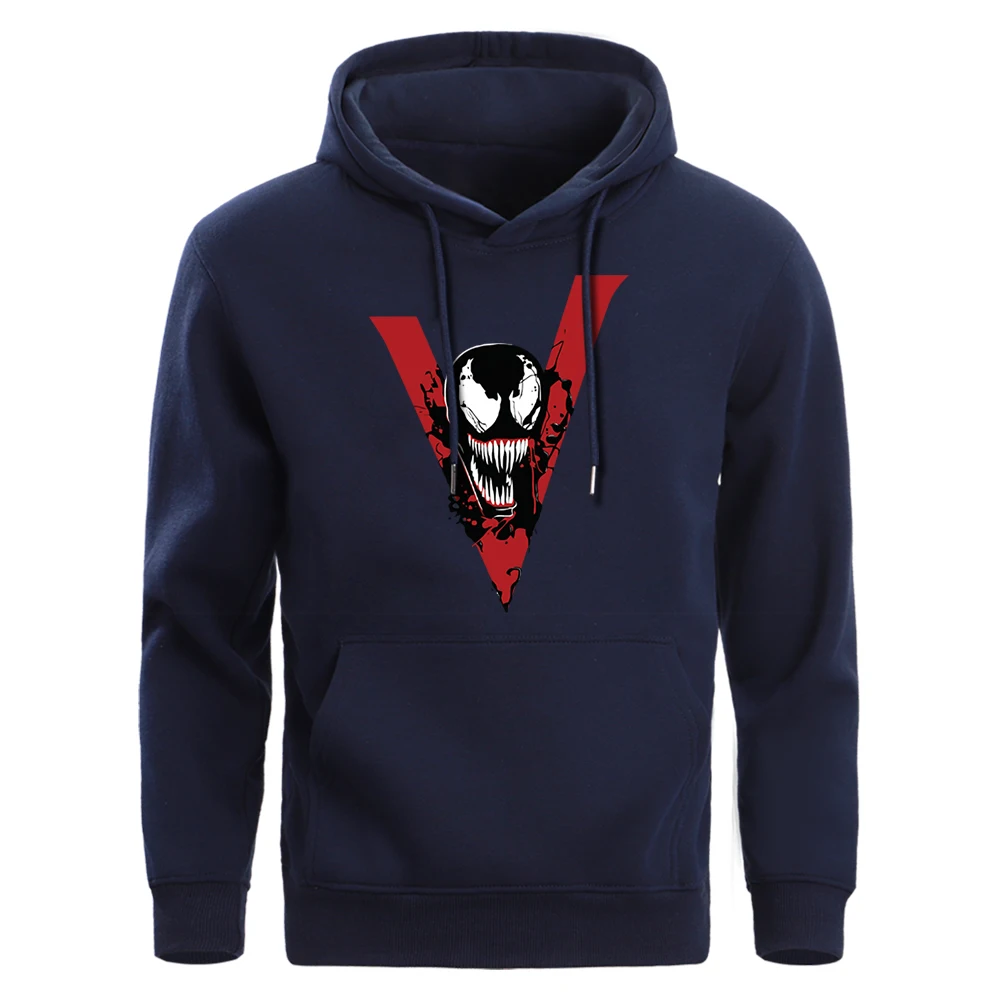 Толстовка с капюшоном Venom мужская Harajuku Superhero мужские толстовки весна-осень 2019