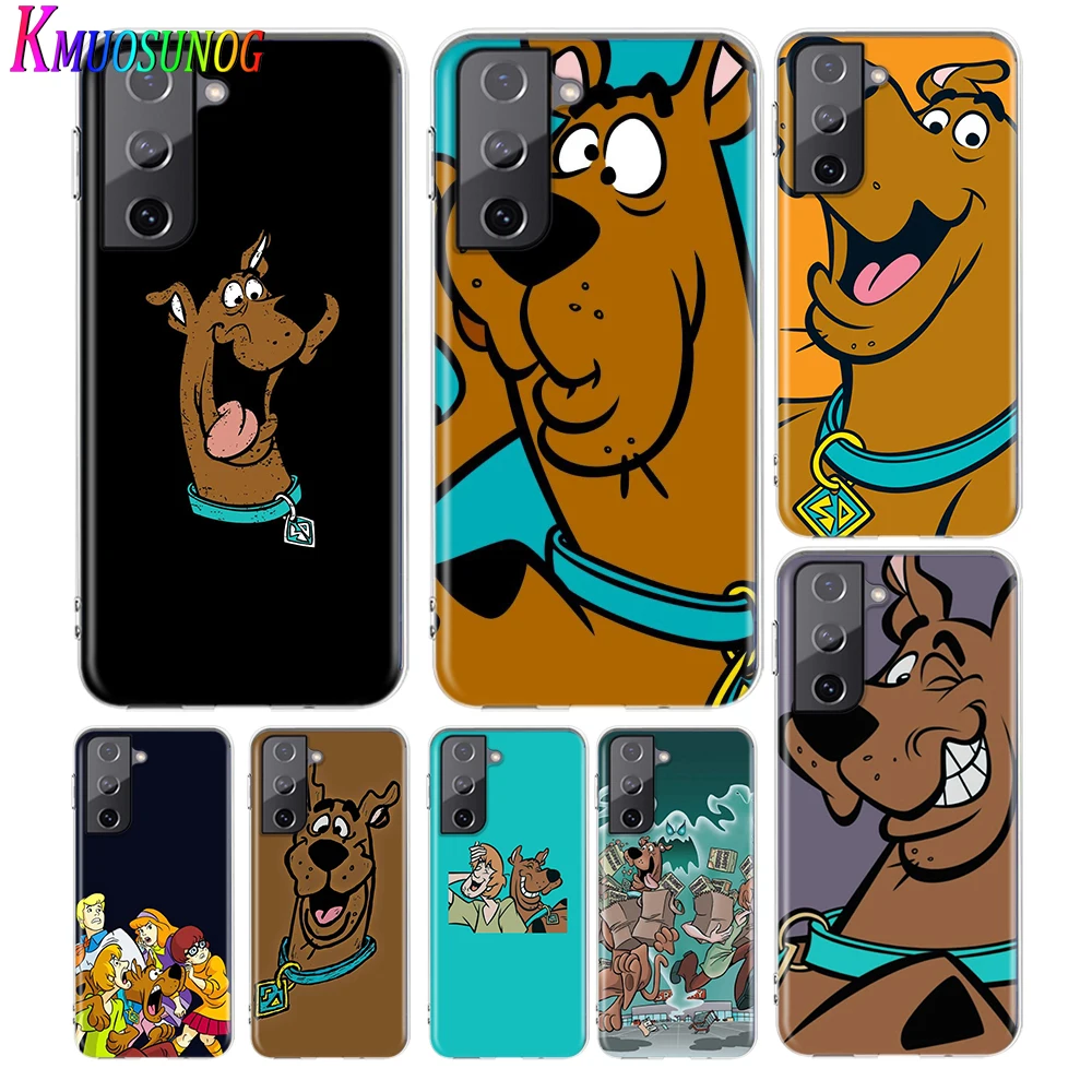 

Transparent Cover Scooby Anime Doo For Samsung Galaxy S21 S10 S10e S9 S8 S7 S6 Plus Ultra Edge Soft Phone Case
