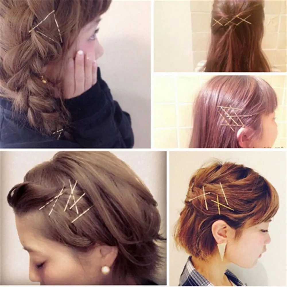 

10 шт., U-образные заколки для волос, 5 см