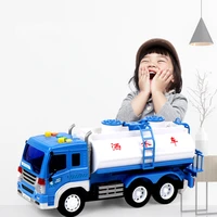 2022 city medical ambulance sweeper cleaning work car classic model kids toys for children gift