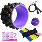 Набор роликов для спины Ultimate, ролик из пеноматериала с триггерной точкой для йоги для облегчения боли в спине, массажа глубоких тканей, занятий спортом