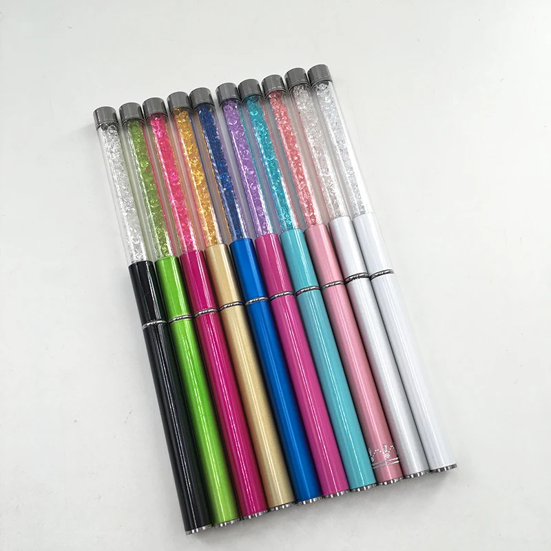 Оптовая продажа косметика 10 цветов кисти для туши ресниц с кристаллами Стразы |