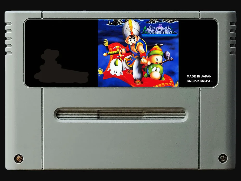 16 битные игры ** история супер скорлупы монстров (PAL Европейская версия!
