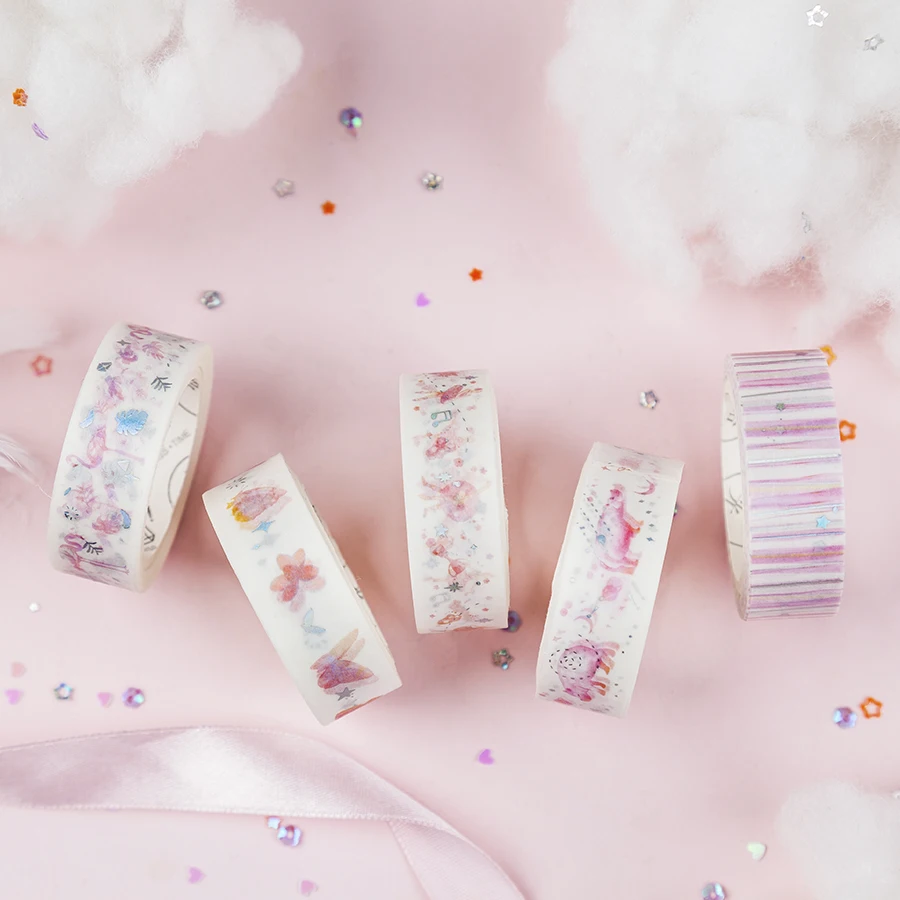 12 PCS/LOT paradise of Time and Space series paper decorative tape masking washi | Канцтовары для офиса и дома