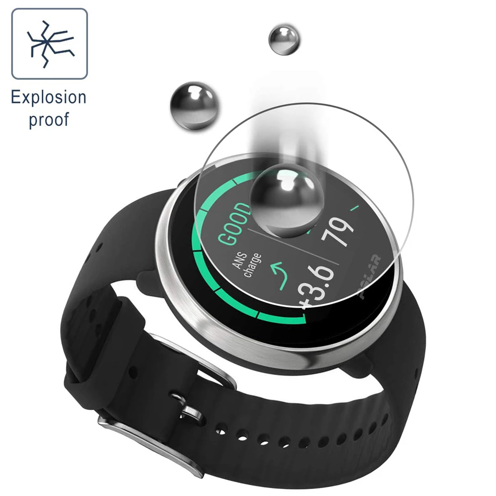 Закаленное стекло для смарт часов Polar Ignite 2 упаковки|Защитные стёкла и плёнки